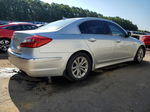 2013 Hyundai Genesis 3.8l Silver vin: KMHGC4DD0DU248513