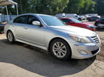 2013 Hyundai Genesis 3.8l Silver vin: KMHGC4DD0DU248513