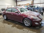 2013 Hyundai Genesis 3.8l Burgundy vin: KMHGC4DD1DU220736