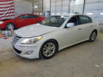 2013 Hyundai Genesis 3.8l White vin: KMHGC4DD1DU228061