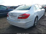 2013 Hyundai Genesis 3.8 White vin: KMHGC4DD2DU257617