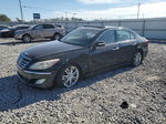 2013 Hyundai Genesis 3.8l Black vin: KMHGC4DD3DU224920