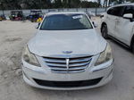 2013 Hyundai Genesis 3.8l White vin: KMHGC4DD3DU225016