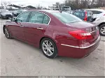 2013 Hyundai Genesis 3.8 Бордовый vin: KMHGC4DD3DU230314