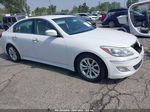 2013 Hyundai Genesis 3.8 White vin: KMHGC4DD3DU245752