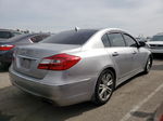 2013 Hyundai Genesis 3.8l Silver vin: KMHGC4DD3DU250997