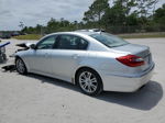 2013 Hyundai Genesis 3.8l Silver vin: KMHGC4DD4DU221119