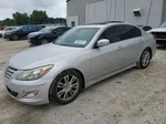 2013 Hyundai Genesis 3.8l Серебряный vin: KMHGC4DD4DU221816