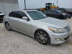 2013 Hyundai Genesis 3.8l Серебряный vin: KMHGC4DD4DU221816