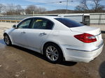 2013 Hyundai Genesis 3.8l White vin: KMHGC4DD4DU257859