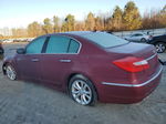 2013 Hyundai Genesis 3.8l Burgundy vin: KMHGC4DD5DU225759