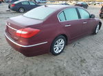 2013 Hyundai Genesis 3.8l Burgundy vin: KMHGC4DD5DU225759