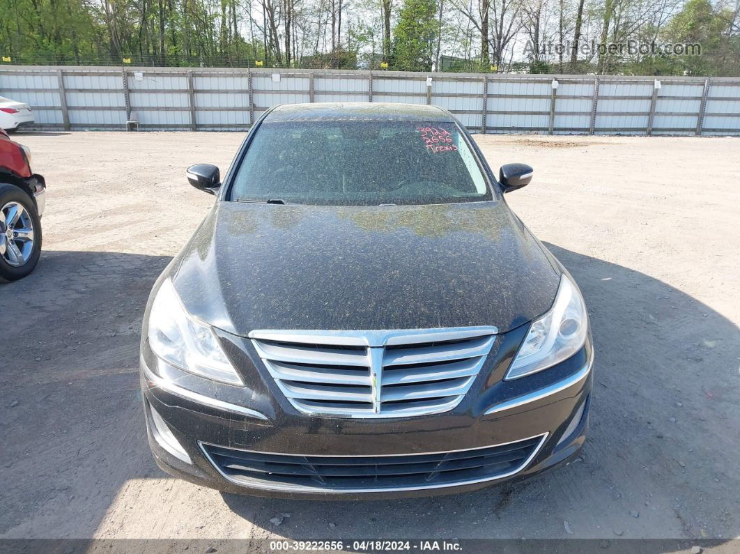 2013 Hyundai Genesis 3.8 Black vin: KMHGC4DD5DU247437