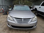 2013 Hyundai Genesis 3.8l Silver vin: KMHGC4DD5DU250192