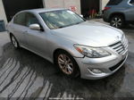 2013 Hyundai Genesis 3.8 Silver vin: KMHGC4DD5DU257501