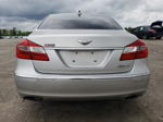 2013 Hyundai Genesis 3.8l Silver vin: KMHGC4DD6DU220148