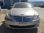 2013 Hyundai Genesis 3.8l Silver vin: KMHGC4DD6DU222465