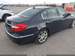 2013 Hyundai Genesis 3.8 Dark Blue vin: KMHGC4DD6DU232316