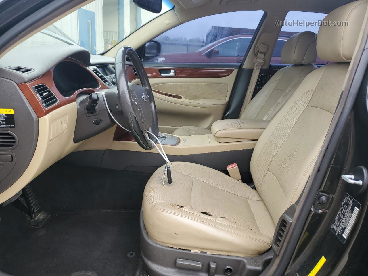 2013 Hyundai Genesis 3.8l Черный vin: KMHGC4DD6DU254767