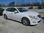 2013 Hyundai Genesis 3.8l White vin: KMHGC4DD6DU257653