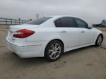 2013 Hyundai Genesis 3.8l White vin: KMHGC4DD6DU258074