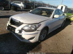 2013 Hyundai Genesis 3.8l White vin: KMHGC4DD7DU222071