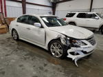 2013 Hyundai Genesis 3.8l White vin: KMHGC4DD7DU236830