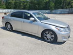 2013 Hyundai Genesis 3.8l Silver vin: KMHGC4DD7DU237279