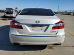 2013 Hyundai Genesis 3.8l White vin: KMHGC4DD7DU239761