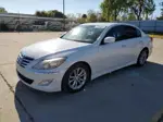 2013 Hyundai Genesis 3.8l White vin: KMHGC4DD7DU239761