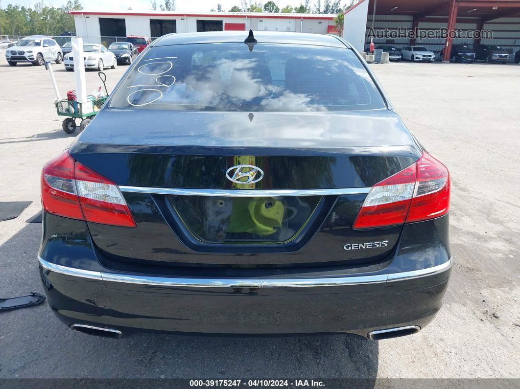 2013 Hyundai Genesis 3.8 Black vin: KMHGC4DD7DU241090