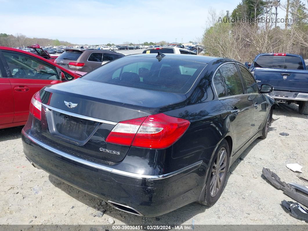 2013 Hyundai Genesis 3.8 Black vin: KMHGC4DD7DU251988