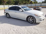 2013 Hyundai Genesis 3.8l White vin: KMHGC4DD8DU224136