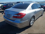 2013 Hyundai Genesis 3.8 Silver vin: KMHGC4DD8DU247495