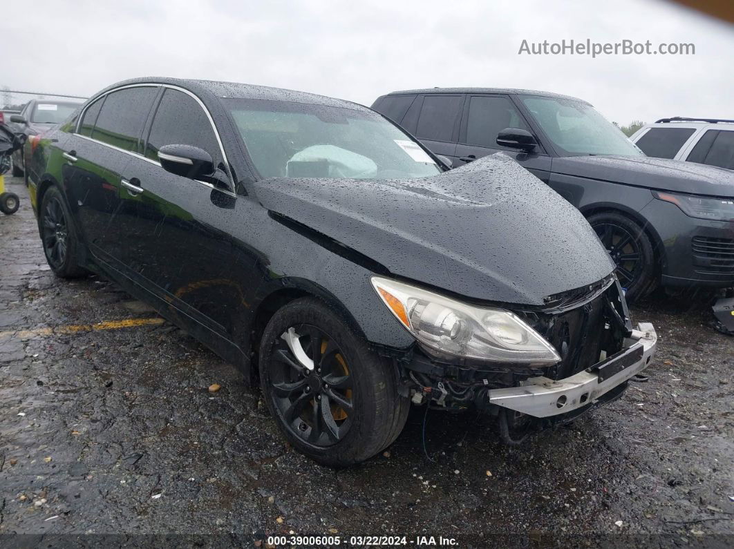 2013 Hyundai Genesis 3.8 Blue vin: KMHGC4DD8DU253409