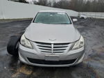 2013 Hyundai Genesis 3.8l Silver vin: KMHGC4DD9DU221844