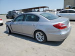 2013 Hyundai Genesis 3.8l Silver vin: KMHGC4DD9DU230382