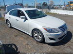 2013 Hyundai Genesis 3.8 White vin: KMHGC4DD9DU241799