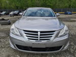 2013 Hyundai Genesis 3.8l Silver vin: KMHGC4DD9DU248669