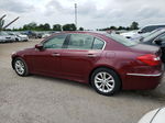 2013 Hyundai Genesis 3.8l Burgundy vin: KMHGC4DDXDU220105