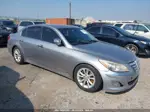 2013 Hyundai Genesis 3.8 Silver vin: KMHGC4DDXDU235350