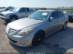 2013 Hyundai Genesis 3.8 Silver vin: KMHGC4DDXDU235350