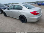 2013 Hyundai Genesis 3.8 Серебряный vin: KMHGC4DDXDU238197