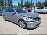 2013 Hyundai Genesis 3.8 Серебряный vin: KMHGC4DDXDU249846