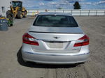 2013 Hyundai Genesis 3.8l Silver vin: KMHGC4DDXDU253198