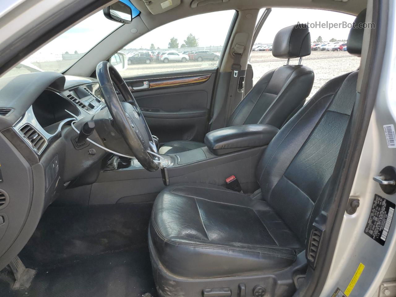 2013 Hyundai Genesis 3.8l Серебряный vin: KMHGC4DDXDU253198