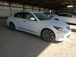 2013 Hyundai Genesis 5.0l White vin: KMHGC4DH0DU249793