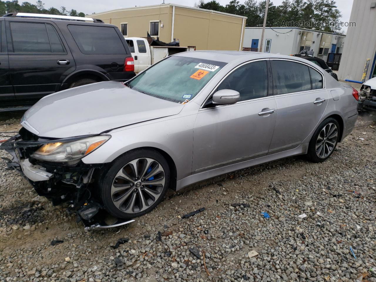 2013 Hyundai Genesis 5.0l Gold vin: KMHGC4DH3DU220157