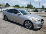 2013 Hyundai Genesis 5.0l Silver vin: KMHGC4DH3DU220403