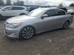 2013 Hyundai Genesis 5.0l Silver vin: KMHGC4DH5DU250020